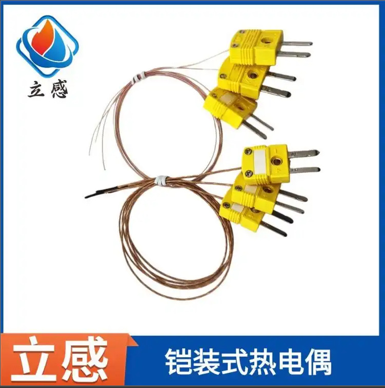 铠装铂铑热电偶 WRP-330 0-1800℃ 防爆耐腐蚀 钢厂/冶金测温专用